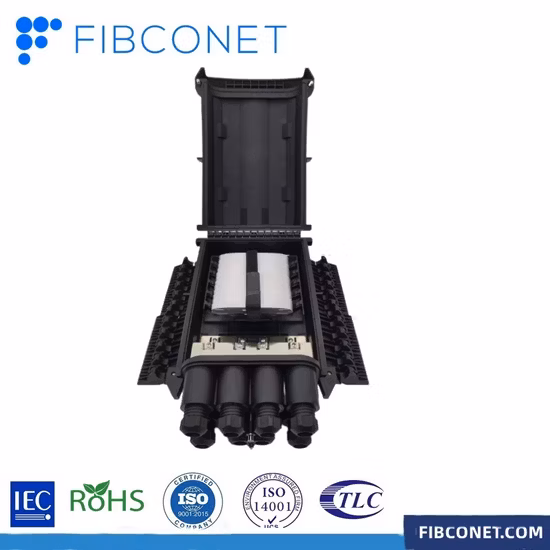 FTTH 288 Core Fiber Cable Joint Box Fiber Optic Splice Closure Fiber Optical Enclosure Terminal Box