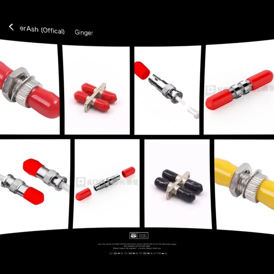 St Sm Simplex FTTX 用プラスチック光ファイバーアダプター